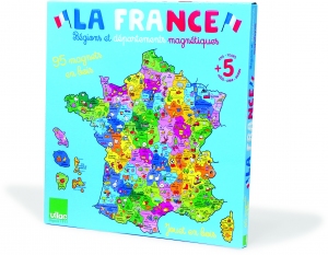 Carte France magnétique départements