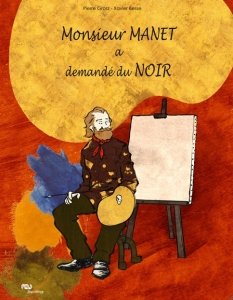 couverture_Monsieur_Manet_a_demand_sur_noir