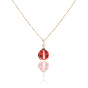 COLLIER_LEA_COCCINELLE_ROUGE_OR_JAUNE_75_EUROS