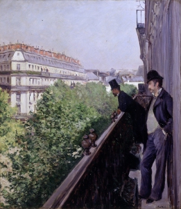 CAILLEBOTTE__deux_hommes_balcon