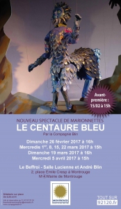 Affiche_Le_centaure_bleu__Compagnie_Blin