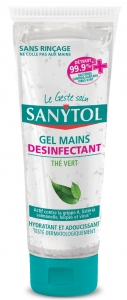 Sanytol Gel mains désinfectant, thé vert 