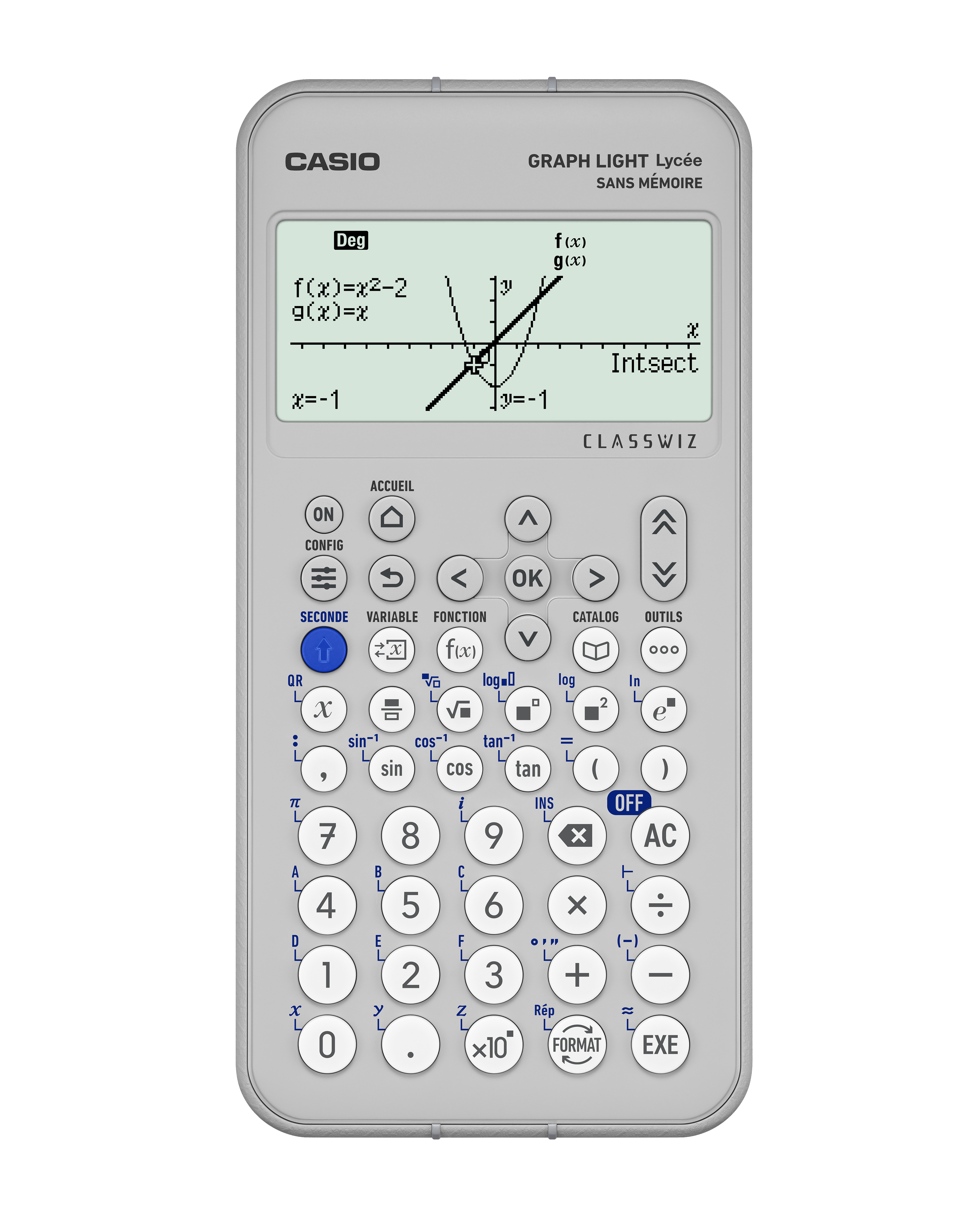 Calculatrice Graph Light de la nouvelle collection ClassWiz