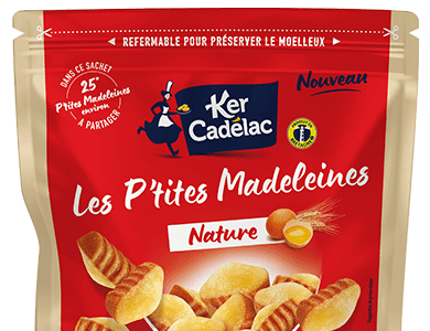 P'tites madeleines nature Ker Cadélac