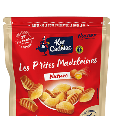 P'tites madeleines nature Ker Cadélac