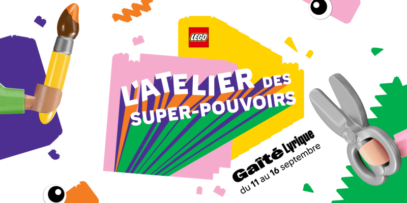 l'Atelier des super-pouvoirs ouvre ses portes du 11 au 16 septembre