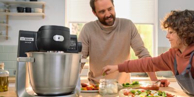 Cuisine en famille avec le robot pâtissier Serie 6 de Bosch