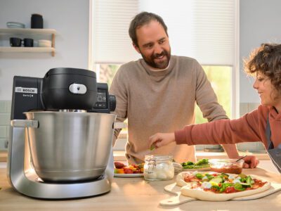 Cuisine en famille avec le robot pâtissier Serie 6 de Bosch