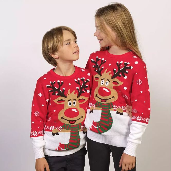 Pull de Noël modèle enfant vendu par Mon pull moche de Noël